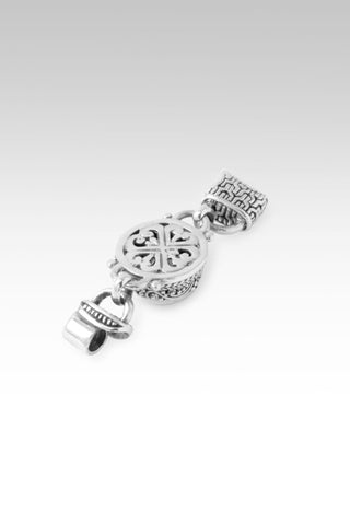 Linked in Faith Interchangeable Bracelet Component™ in Olive Quartz - Bracelet Component - only found at SARDA™