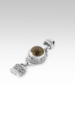 Linked in Faith Interchangeable Bracelet Component™ in Olive Quartz - Bracelet Component - only found at SARDA™