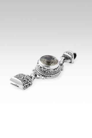 Linked in Faith Interchangeable Bracelet Component™ in Prasiolite - Bracelet Component - only found at SARDA™