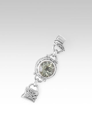 Linked in Faith Interchangeable Bracelet Component™ in Prasiolite - Bracelet Component - only found at SARDA™