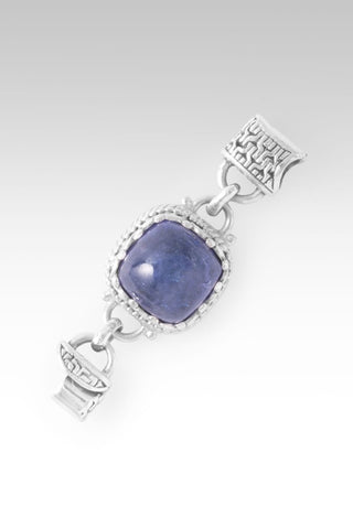 Linked in Faith Interchangeable Bracelet Component™ in Tanzanite - Bracelet Component - only found at SARDA™