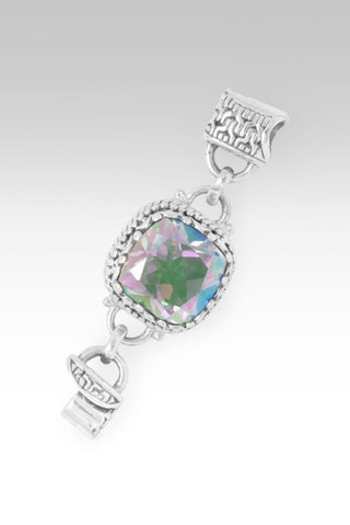Linked in Faith Interchangeable Bracelet Component™ in Zero Saturn™ Mystic Quartz - Bracelet Component - only found at SARDA™