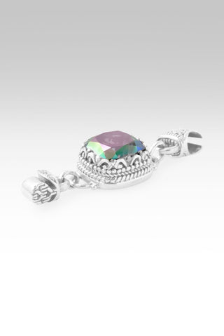 Linked in Faith Interchangeable Bracelet Component™ in Zero Saturn™ Mystic Quartz - Bracelet Component - only found at SARDA™