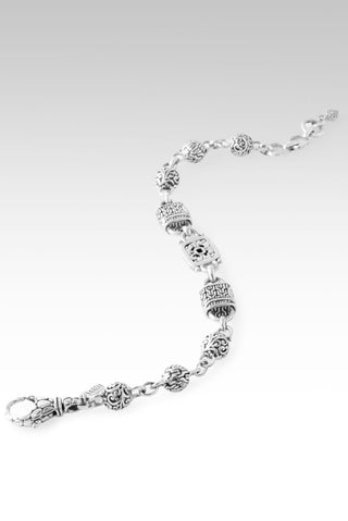 Linked in Faith Interchangeable Bracelet™ in Black Onyx & White Mother Of Pearl Mosaic - Multi Link - only found at SARDA™