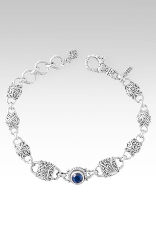 Linked in Faith Interchangeable Bracelet™ in Blue Kyanite - Multi Link - only found at SARDA™