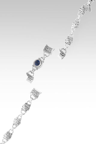 Linked in Faith Interchangeable Bracelet™ in Blue Kyanite - Multi Link - only found at SARDA™