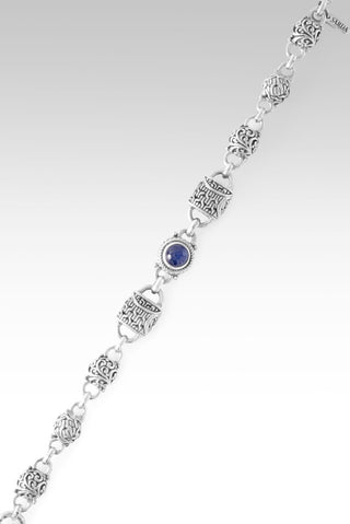 Linked in Faith Interchangeable Bracelet™ in Blue Sapphire - Multi Link - only found at SARDA™
