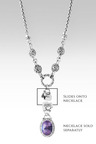 Linked in Faith Interchangeable Necklace Component™ in Chatty™ Mystic Quartz - Interchangeable - only found at SARDA™