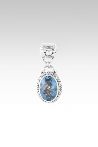 Linked in Faith Interchangeable Necklace Component™ in Peter Pan Green™ Mystic Quartz - Interchangeable - only found at SARDA™