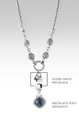Linked in Faith Necklace Component™ in Labradorite - Component - only found at SARDA™
