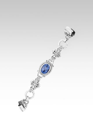 Linked in Love Interchangeable Bracelet Component II™ in Blue Violet Fluorite - Bracelet Component - only found at SARDA™