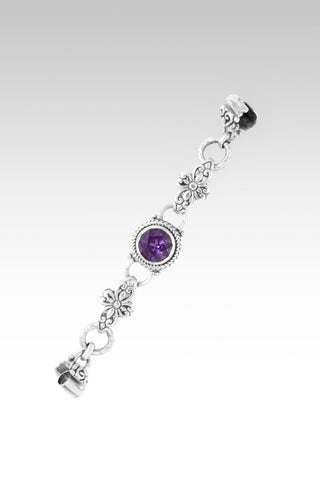 Linked in Love Interchangeable Bracelet Component™ in Amethyst - Bracelet Component - only found at SARDA™