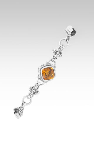 Linked in Love Interchangeable Bracelet Component™ in Citrine - Bracelet Component - only found at SARDA™