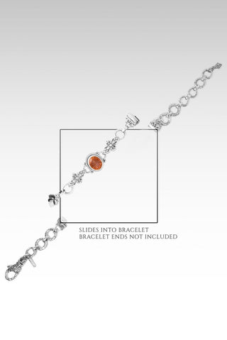 Linked in Love Interchangeable Bracelet Component™ in Odyssey Twilight Ecstasy™ Mystic Quartz - Bracelet Component - only found at SARDA™