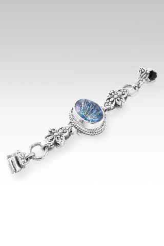Linked in Love Interchangeable Bracelet Component™ in Perfect Luck™ Mystic Quartz - Bracelet Component - only found at SARDA™
