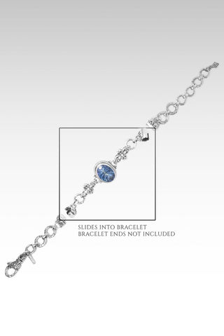 Linked in Love Interchangeable Bracelet Component™ in Perfect Luck™ Mystic Quartz - Bracelet Component - only found at SARDA™
