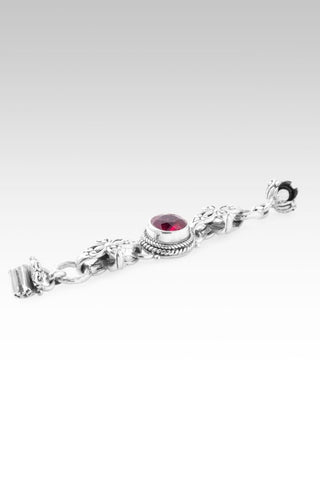 Linked in Love Interchangeable Bracelet Component™ in Red Ruby - Bracelet Component - only found at SARDA™