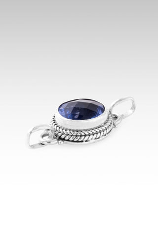 Linked in Unity Interchangeable Component™ in Blue Violet Fluorite - Single Stone - only found at SARDA™