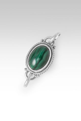Linked in Unity Interchangeable Component™ in Malachite - Bracelet Component - only found at SARDA™