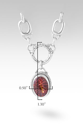 Linked in Unity Interchangeable Necklace Component™ in Haywards Muse™ Mystic Quartz - Necklace Component - only found at SARDA™