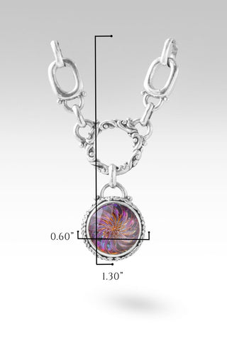 Linked in Unity Interchangeable Necklace Component™ in Northern Lights™ Mystic Quartz - Component - only found at SARDA™