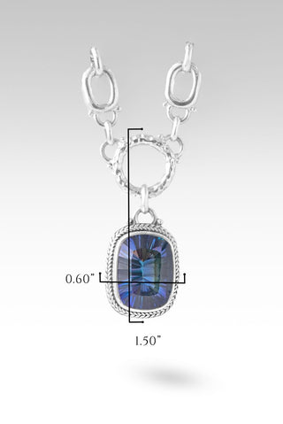 Linked in Unity Interchangeable Necklace Component™ in Odyssey Universe™ Mystic Quartz - Necklace Component - only found at SARDA™