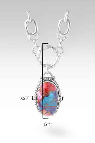 Linked in Unity Interchangeable Necklace Component™ in Sweetart Kingman Turquoise - Necklace Component - only found at SARDA™