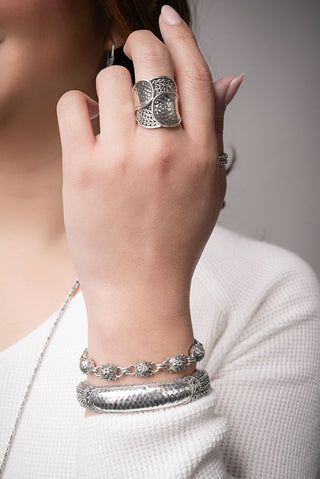 Living in Deep Dependence Bracelet™ in Tree of Life - Adjustable - only found at SARDA™