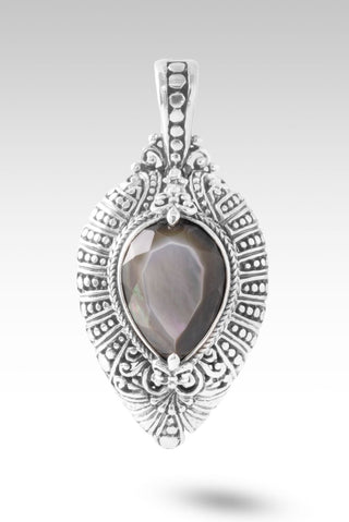 Lord Carry Me Pendant™ Black Mother of Pearl - Single Stone - only found at SARDA™