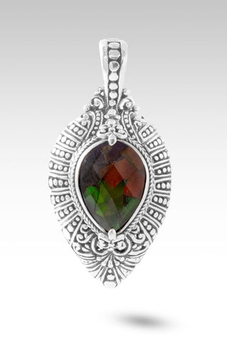 Lord Carry Me Pendant™ in Ammolite - Single Stone - only found at SARDA™