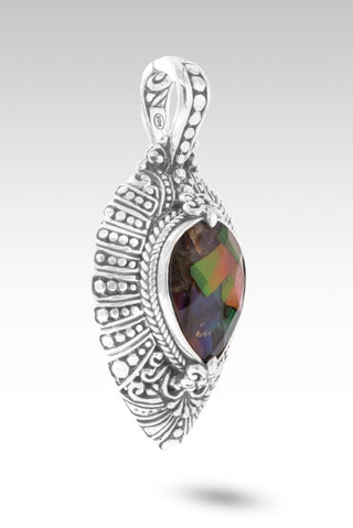 Lord Carry Me Pendant™ in Ammolite - Single Stone - only found at SARDA™