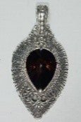 Lord Carry Me Pendant™ in Whiskey Quartz - Single Stone - only found at SARDA™
