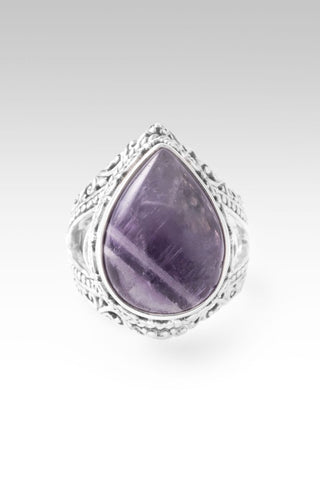 Lord Guide Me Ring™ in Chevron Amethyst - Split Shank - only found at SARDA™
