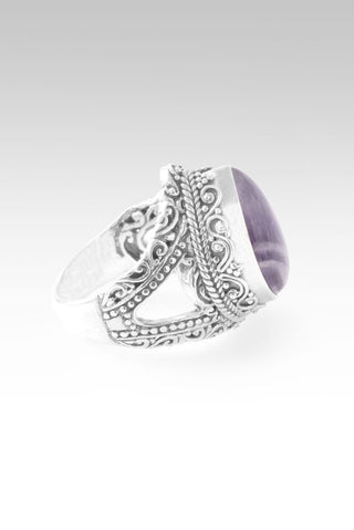 Lord Guide Me Ring™ in Chevron Amethyst - Split Shank - only found at SARDA™