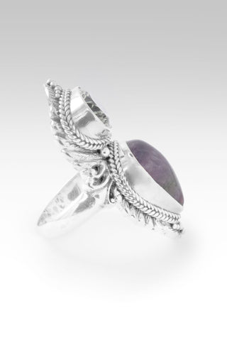 Lord, I Need U Ring™ in Rainbow Fluorite & Prasiolite - Statement - only found at SARDA™