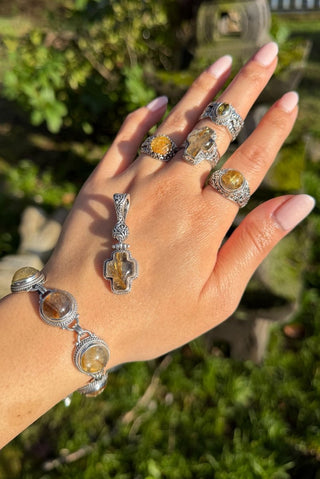 Love Healing Ring™ in Sphene - Dinner - only found at SARDA™