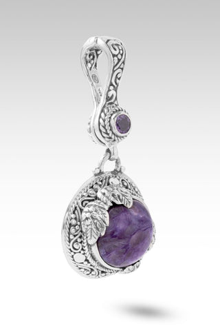 Love Heals Pendant™ in Charoite & Amethyst - Multi Stone - only found at SARDA™