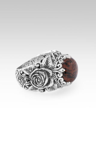 Love In & Thru It Ring™ in Coffee Obsidian - Dinner - only found at SARDA™