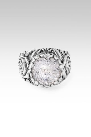 Love In & Thru It Ring™ in White Quartz - Dinner - only found at SARDA™
