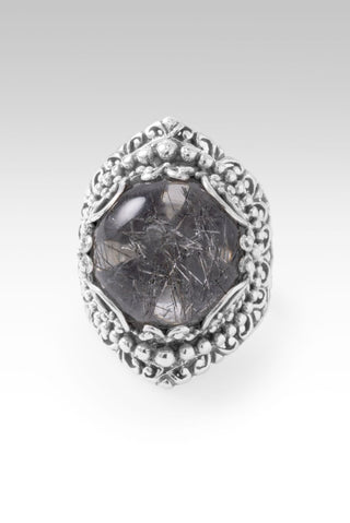 Love Like Yours Ring™ in Black Tourmalinated Quartz - Dinner - only found at SARDA™