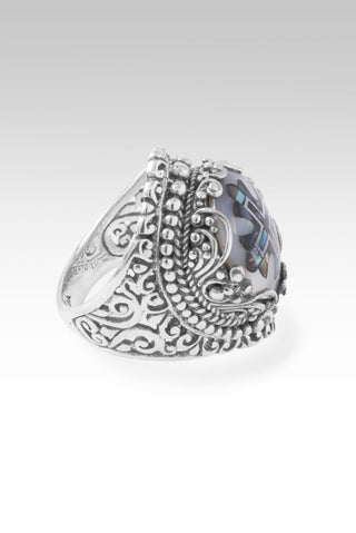 Love Like Yours Ring™ in Mother of Pearl & Abalone Mosaic Cross - Dinner - only found at SARDA™