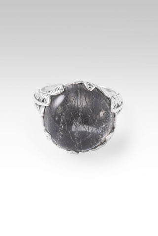 Love Me So Ring™ in Black Tourmalinated Quartz - Dinner - only found at SARDA™