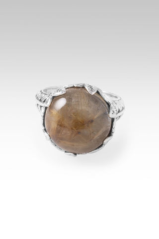 Love Me So Ring™ in Gold Rutilated Quartz - Dinner - only found at SARDA™