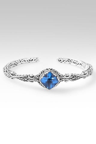 Love One Another Cuff Bracelet™ in Blue Lab Created Quartz - Cuff - only found at SARDA™