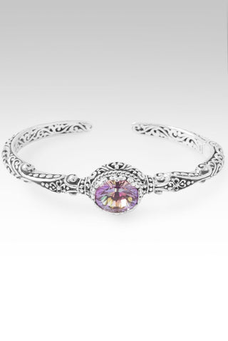 Love One Another Cuff Bracelet™ in British Tearose™ Mystic Quartz - Cuff - only found at SARDA™