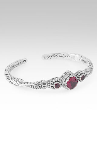 Love One Another Cuff Bracelet™ in Lab Created Ruby & Red Ruby - Cuff - only found at SARDA™