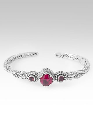 Love One Another Cuff Bracelet™ in Lab Created Ruby & Red Ruby - Cuff - only found at SARDA™
