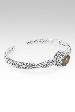 Love One Another Cuff Bracelet™ in Olive Quartz - Cuff - only found at SARDA™