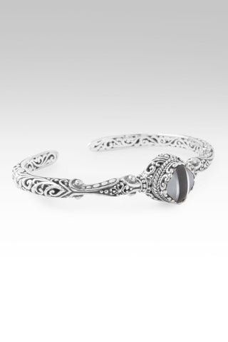 Love One Another Cuff Bracelet™ in Onyx Hematine Mother of Pearl Mosaic - Cuff - only found at SARDA™