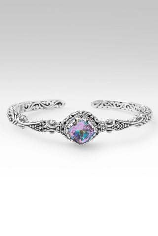 Love One Another Cuff Bracelet™ in Pink Vapor™ Mystic Quartz - Cuff - only found at SARDA™